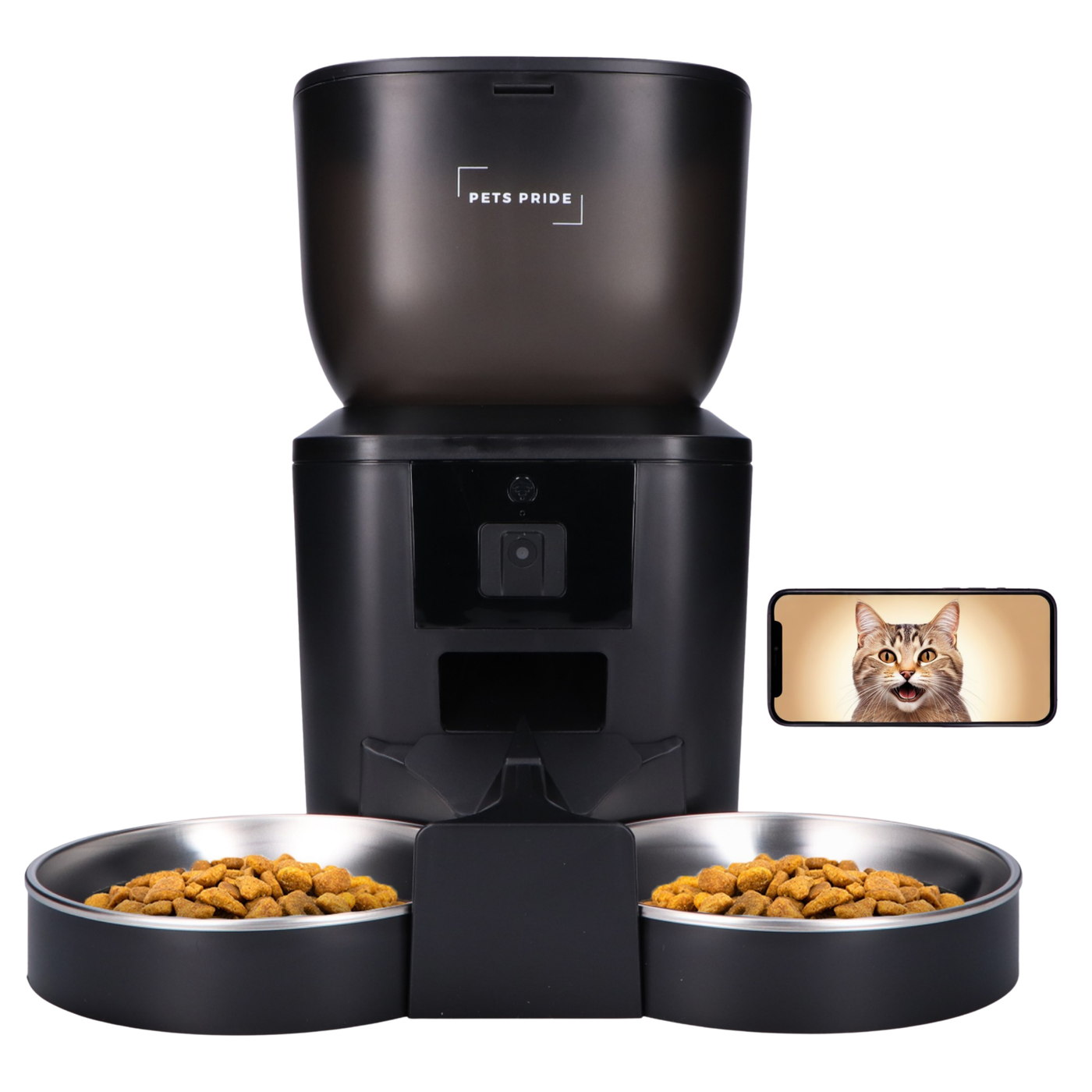 Feeder with Full HD camera - Double bowl